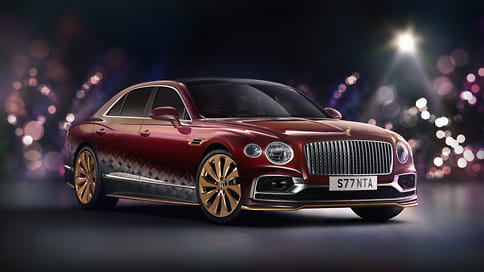 Bentley сделала особый Flying Spur для Санта-Клауса