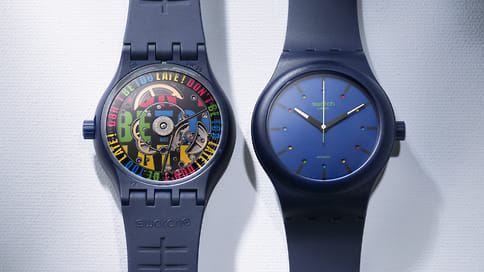 Swatch создали часы из биопластика