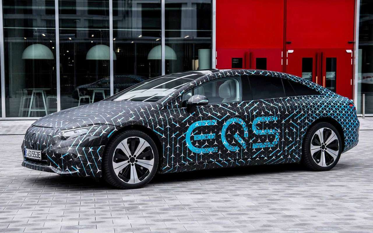 Новый седан Mercedes EQS: раскрыты характеристики