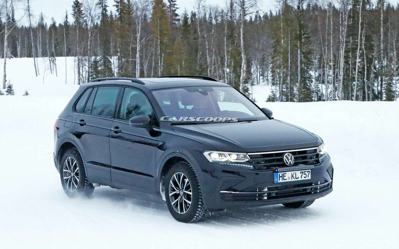 VW Tiguan будет похож на новый Golf